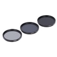 thumbnail image 1 of ND Filters Set, HD Multi Layer Coating, Anti Overexposure, Anti Scattered Light, Anti Scratch ND2 ND4 ND8 Filters with Storage Bag, for Easy Transportation and Storage, 1 of 7