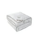 thumbnail image 1 of Yuarrent Colcha de verano, reemplazo de Color sólido, estampado suave, transpirable, mantenimiento cálido, ropa de cama cepillada, accesorios Juegos de cama Blanco, 1 of 6
