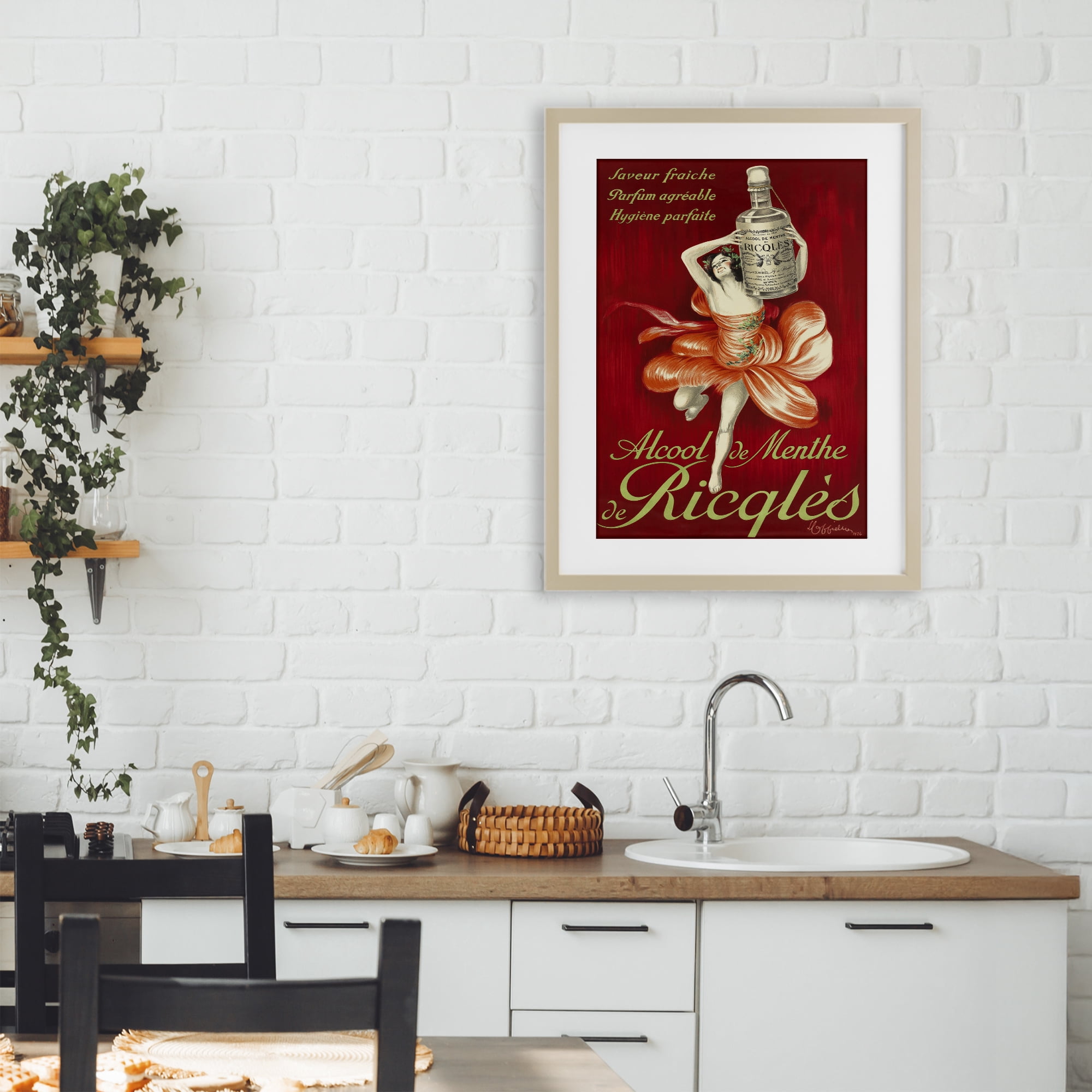Stupell Industries Vintage Herbal Remedy Advertisement Birch Framed Print Under Glass, design by Leonetto Cappiello