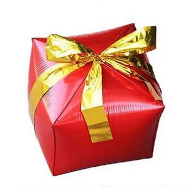 kurtrusly Christmas Gift Box Balloon Christmas Cane Balloon