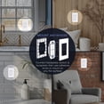 thumbnail image 5 of RunLessWire Click for Philips Hue Wireless Battery-Free Smart Dimming Light Switch- Gray, 5 of 8