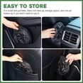 thumbnail image 7 of 3 Pack Car Trash Can With 100 Bags - Mini Pop-up Garbage Can, Collapsible Waterproof Waste Basket, Portable Rubbish Bin for Automotive (2 Gallon, Black), 7 of 7