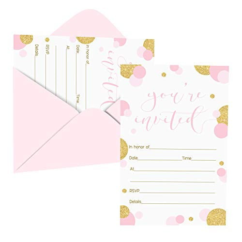16 A6 Neutral Boy Girl Baby Shower Invitations Parents party invites cards mums 