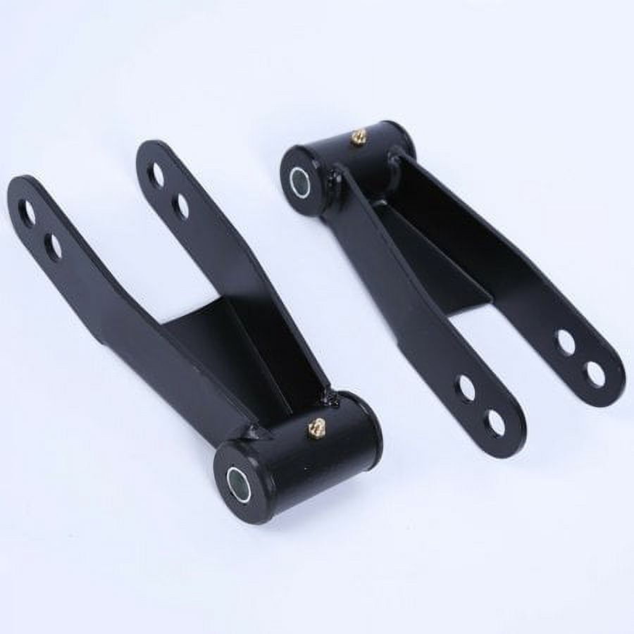 Kojem Adjustable Rear Lowering Leveling Lowering Shackles Drop Kit for 1988-2019 Chevy Silverado GMC Sierra C1500 Truck 1500 1"-2"
