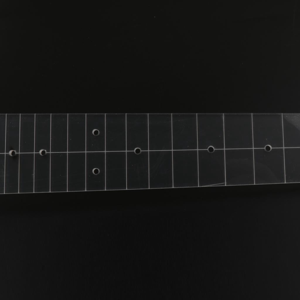LeeQinersw 16'' Guitar Fingerboard Fretboard Bridge Positioning Marking Template 16inch 16 inches