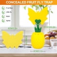 thumbnail image 6 of JahyShow Fruit Fly Traps with Sticky Pads, Fruit Flies Gnat for Plant Indoor Outdoor Yellow Gnat Sticky, 6 of 7