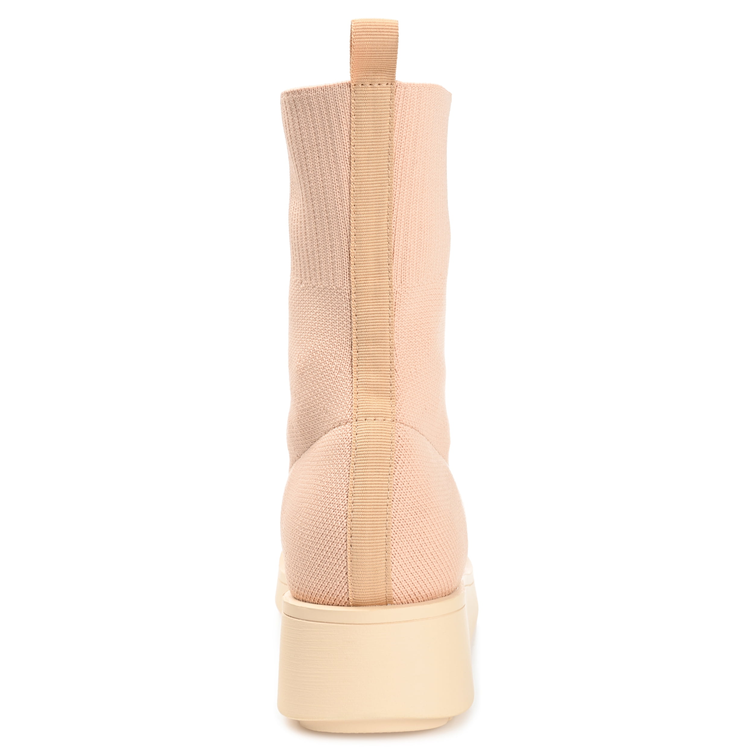Journee Womens Ebby Pull On Platform Booties