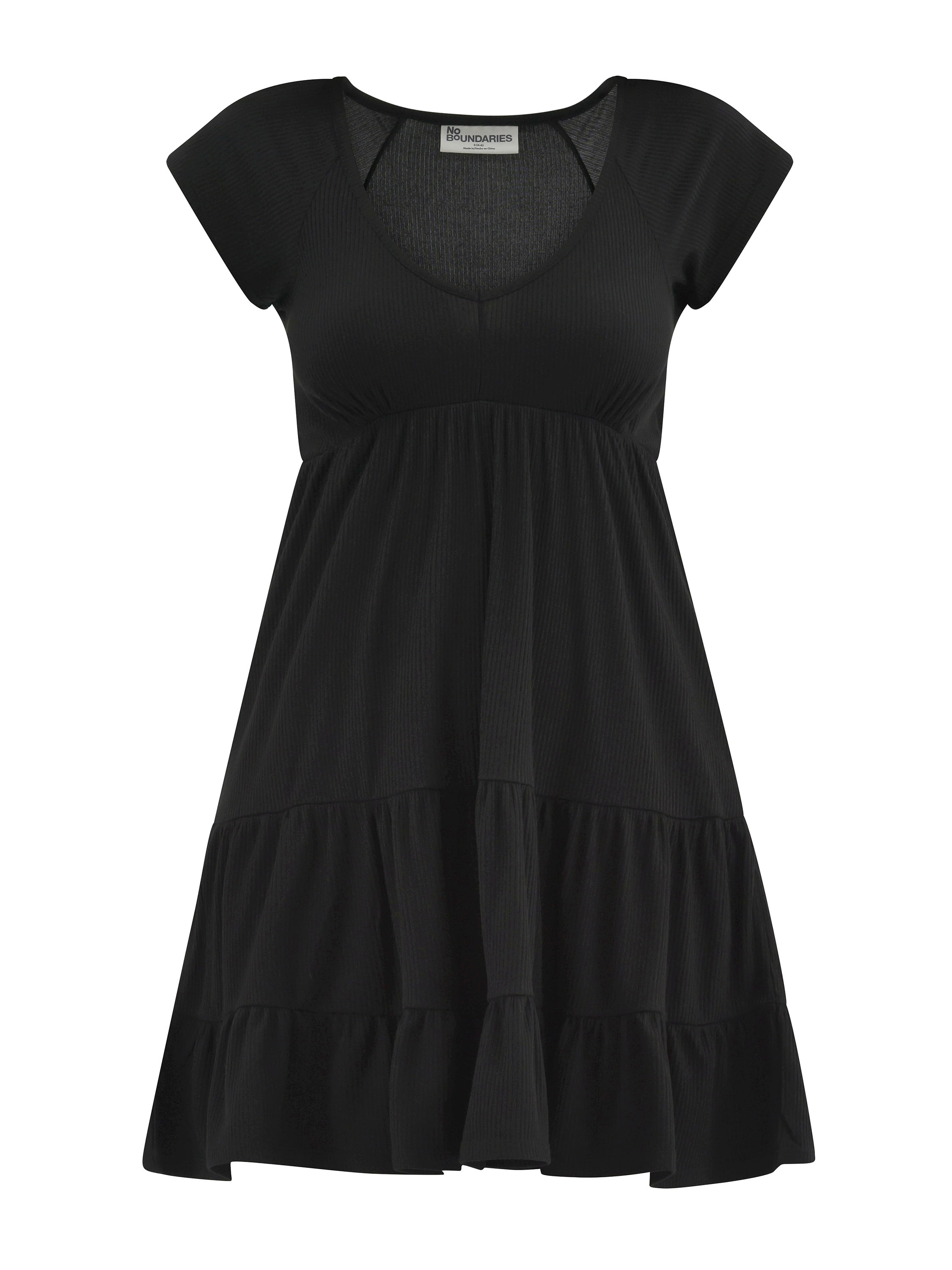 No Boundaries Babydoll Mini Dress, Women's