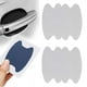 thumbnail image 3 of Paquete automotriz de 4 adhesivos de protección de copa de puerta de coche de fibra de carbono, fácil de instalar accesorios de viscosidad 85x68mm, 3 of 5