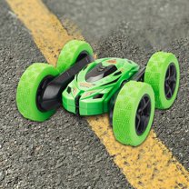 Gqtwoy Double Sided Stunt Flipping Car, Remote Control Car, 360 Degree Rotating, Wireless Stunt Car, Rechargeable High-Torque Motor, LED Lights, Suitable for Indoor and Outdoor Fun