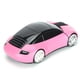 thumbnail image 4 of Ratón inalámbrico para juegos ASHATA 2.4 GHz 3D con forma de coche deportivo rosa, 4 of 9