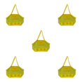 thumbnail image 1 of maskred Versatile Beach Toys Bag Durable Mesh Tote for Poolside Adventures Yellow Extra Large 5Set, 1 of 6