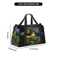 thumbnail image 3 of Disketp Colorful Viper Snake Bolsa de Viaje Tipo Duffle, Bolso de Mano para Fin de Semana para Mujer, Bolsa de Gimnasio Ligera para Hombre, Esencial para Viajes, 3 of 7