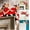style2, variant on Zhaomeidaxi Door Frame Decoration, Christmas Elements, Wooden Frame Small Ornaments, Diy Craftsmanship Does Not Fade, Easy to Install Beautifully 3pcs