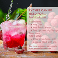 thumbnail image 5 of Hip Syrups Lychee Sugar Free Simple Syrup, 25.4 fl oz, 5 of 5