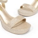 thumbnail image 3 of Sandalia DREAM PAIRS SDHS2420W con Plataforma y Tacones Dorados con Brillo, 3 of 9
