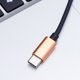 thumbnail image 5 of EeaseMX Adaptador de auriculares 2 en 1 USB tipo C a 3,5 mm, cargador, cable de audio USB-C, adaptador de auriculares con conector de 3,5 mm para teléfono (dorado), 5 of 8