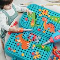 thumbnail image 3 of Maoww Electric Drill Toy Creative Kids Tool Set Box 351 Pcs For Age 2-5 Years Old Toolbox For Tiny A, 3 of 6