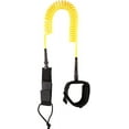 thumbnail image 1 of Surf SUP Board Leash,7mm TPU Coiled Stand Up Paddle Board and Surfboard Leashes,Padded Ankle Strap Leg Rope, 1 of 5
