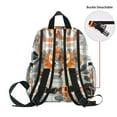 thumbnail image 5 of FORMRS School Backpack with Front Zippered Pocket 12" Student Travel Daypack, Plaid Floral, 5 of 6