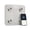 White, variant on Nautica Body Tracker Smart Scale - 12 Body Metrics, Bluetooth Syncing, Stylish Design, iOS & Android Compatible