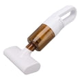 thumbnail image 4 of Aspiradora de mano inalámbrica, eliminador de ácaros del polvo, recargable por USB, para coche y pelo de mascota doméstica, color blanco, 4 of 14