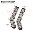 thumbnail image 2 of Salouo Cartoon Tractor Print Women's Men's Ankle Socks 1-pack Casual Athletic Socks for Unisex Adult Moisture-Wicking Socks for Daily Wear/Running/Sport, 2 of 8