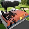 thumbnail image 4 of Pzuqiu Golf Cart Seat Cover, Compatible with Sports, Suitable for Club Car Universal, Tropical Sunset Pattern, 4 of 9