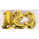 thumbnail image 3 of Globo de número dorado, un globo de número que se puede usar repetidamente. Globo de aluminio empaquetado individualmente para decoración de bodas, decoración de fiestas y (número dorado 0-9) Fokelyi ZJWJ126-8, 3 of 5