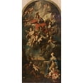 thumbnail image 2 of Franz Xaver Wagenschön 13x24 Gold Ornate Framed and Double Matted Museum Art Print Titled - Saint Florian (1778), 2 of 4