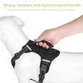 thumbnail image 4 of Dog Harness, Breathable Mesh Step-in Vest, Reflective Soft Padded Harnesses Dog for Walking, Black, 4 of 6