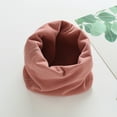 thumbnail image 3 of Collar O Ring Scarves Cotton Windproof Ski Motorcycle Scarf Bib Neckerchief Cross Scarf Thermal Neck Warmer Snood Cowl Tube Baby Kids Winter Scarves 10, 3 of 8
