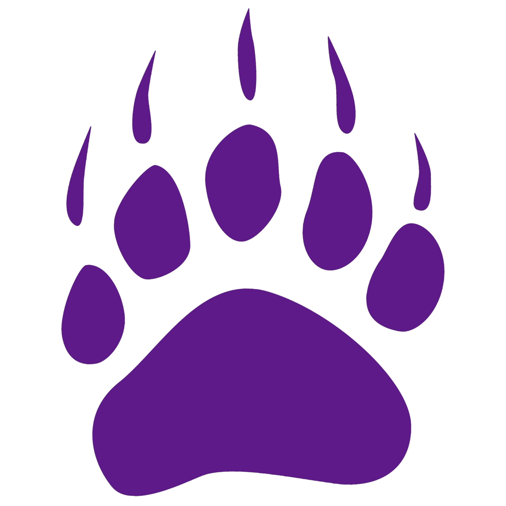 bear paw print bear paw print