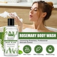 thumbnail image 5 of Rosemary Body Wash Refreshing and Moisturizing Long-Lasting Hydrating Body Wash with Natural Ingredients and Essential Oils Invigorating Relaxing Bath Gel for Soft Skin 10fl oz, 5 of 9