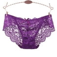 Women Bownot Lace Panties Sexy Lowwaist Briefs Thong Lingerieï¼