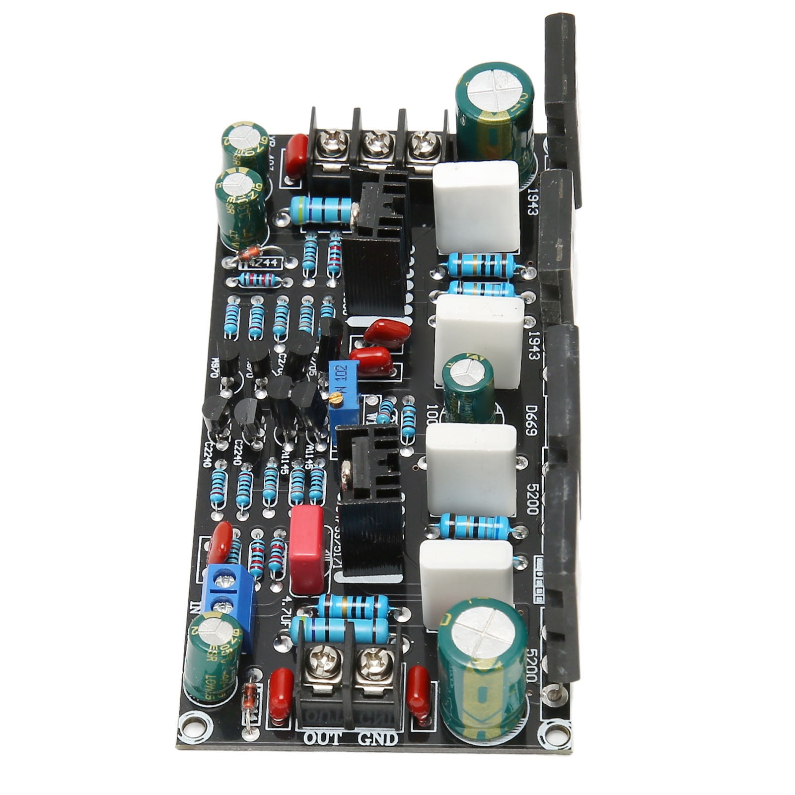 Power Board, 200W Mono PCB A1943 C5200 Dual Voltage Digital Power Amp