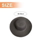 thumbnail image 2 of Circunferencia del sombrero de 56-58 cm, sombrero para el sol de ala grande, sombrero de verano, sombrero de playa con protección solar para mujer, sombrero para el sol, puede ser DIY, 2 of 5