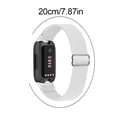 thumbnail image 6 of Primegos Woven Nylon Watch Band Breathable Sport Watch Strap Elastic Nylon Watch Bands for Inspire 3 Adjustable Breathable Woven Sports Wristband for Men, 6 of 8