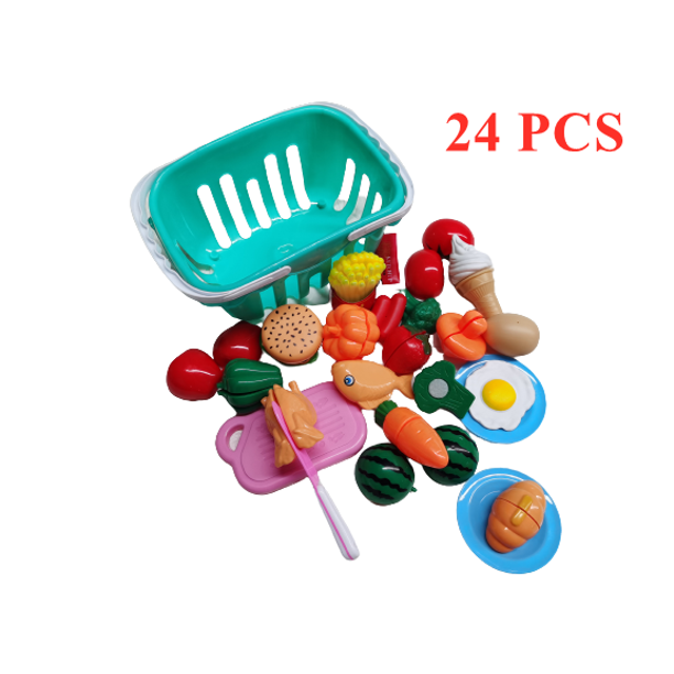 fruits and vegetables playset