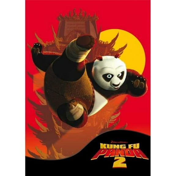 Pop Culture Graphics MOVGB50943 Kung Fu Panda 2 Movie Poster Print, 27 x 40