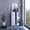White, variant on 32" High Espresso Bar with Folding Door and Central Division for 6 Bottles for Home