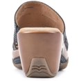 thumbnail image 3 of White Mountain Womens Valora Open Toe Slip On Clogs, 3 of 3