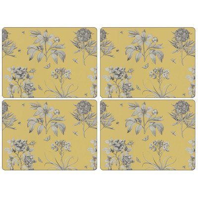

Pimpernel Sanderson Etchings and Roses Placement (Set of 4)