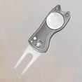 thumbnail image 1 of tredstone Golf Pitch Divot Repair Switchblade Ball Marker Groove Cleaner Gray, 1 of 9