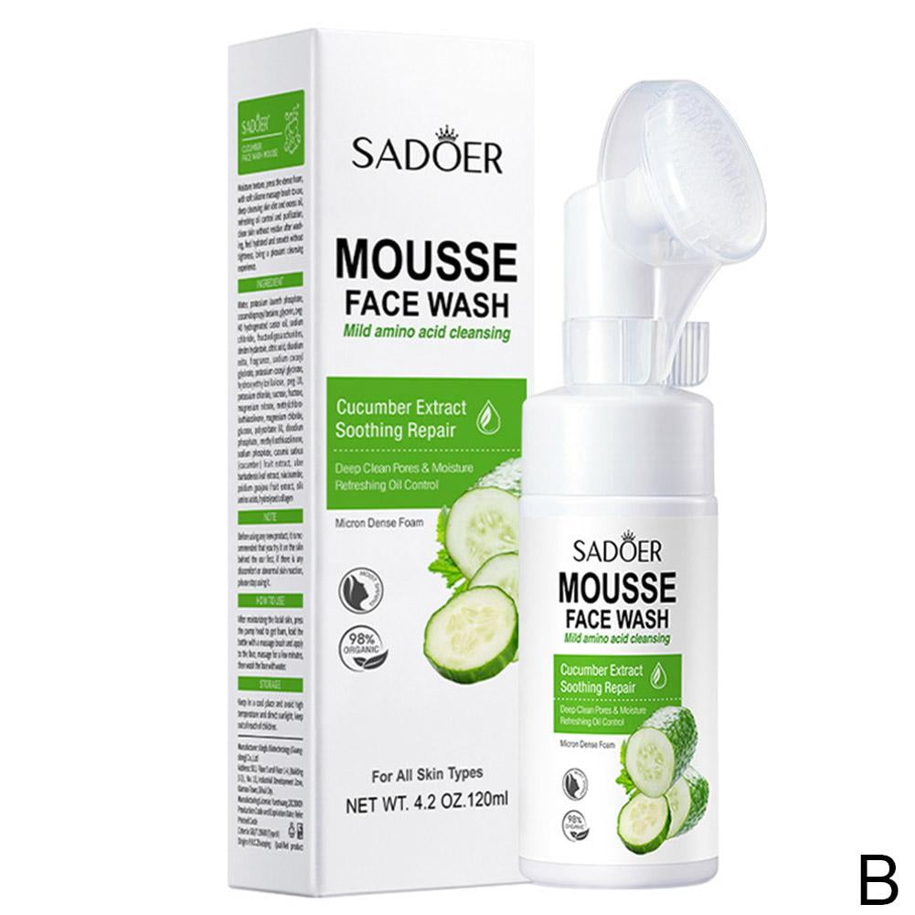 ZHXXCUM Cucumber 120ml Cleansing Mousse Series Sadoer Mild