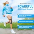 thumbnail image 5 of BESTSKY Kinesiology Tape for Knees,10 Count Knee Tape for Knee Pain Relief Pre Cut,Latex Free Knee Tape,Support Muscles and Joints,Knee Kinesiology Tape, 5 of 7