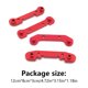 thumbnail image 5 of Vogacara Modelo de coche de control remoto Vehículo Brazos oscilantes Engranaje de dirección Reemplazo de refuerzo de reacondicionamiento para WLtoys Kits de construcción modelo rojo Vogacara FN001452-02, 5 of 6