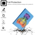 thumbnail image 4 of Allytech Galaxy S6 Lite 10.4" Case SM-P610 P615 (Not for Galaxy S6 10.5"), Slim Fit Folio Flip Stand Smart Cover Auto Sleep Wake Case for Samsung Galaxy Tab S6 Lite 10.4", Colorful Elephant, 4 of 7