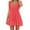 Watermelon Red, variant on Summer Boho Dresses For Women 2026 Casual Flying Sleeve Bare Back Strap Mini Tank Dress Fashion Outfits S-L (Available in Plus Size)