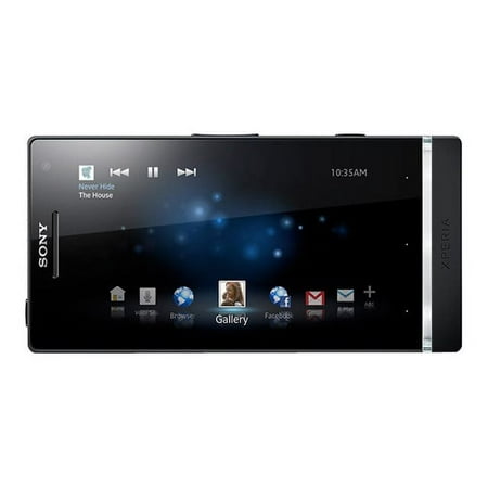 Sony XPERIA S - 3G smartphone - RAM 1 GB / Internal Memory 32 GB - 4.3" - 1280 x 720 pixels - rear camera 12.1 MP - black